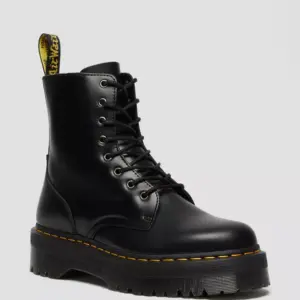 botas con plataforma jadon de piel smooth